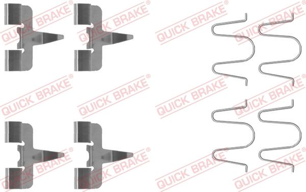 QUICK BRAKE Комплектующие, колодки дискового тормоза 109-1207